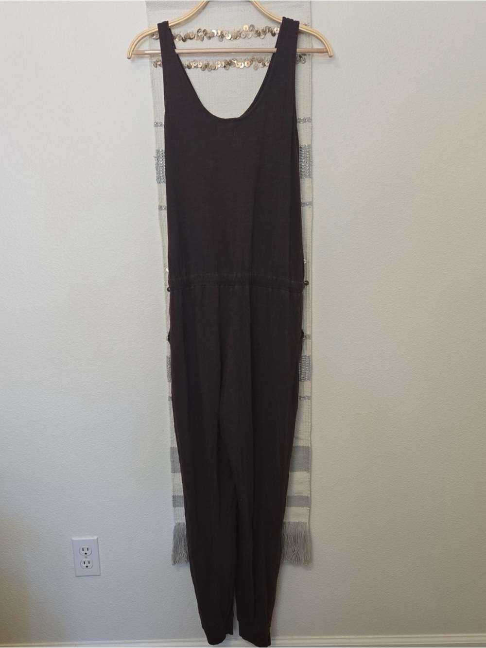 Pact organic cotton jumpsuit brown small - Picture 4 of 7